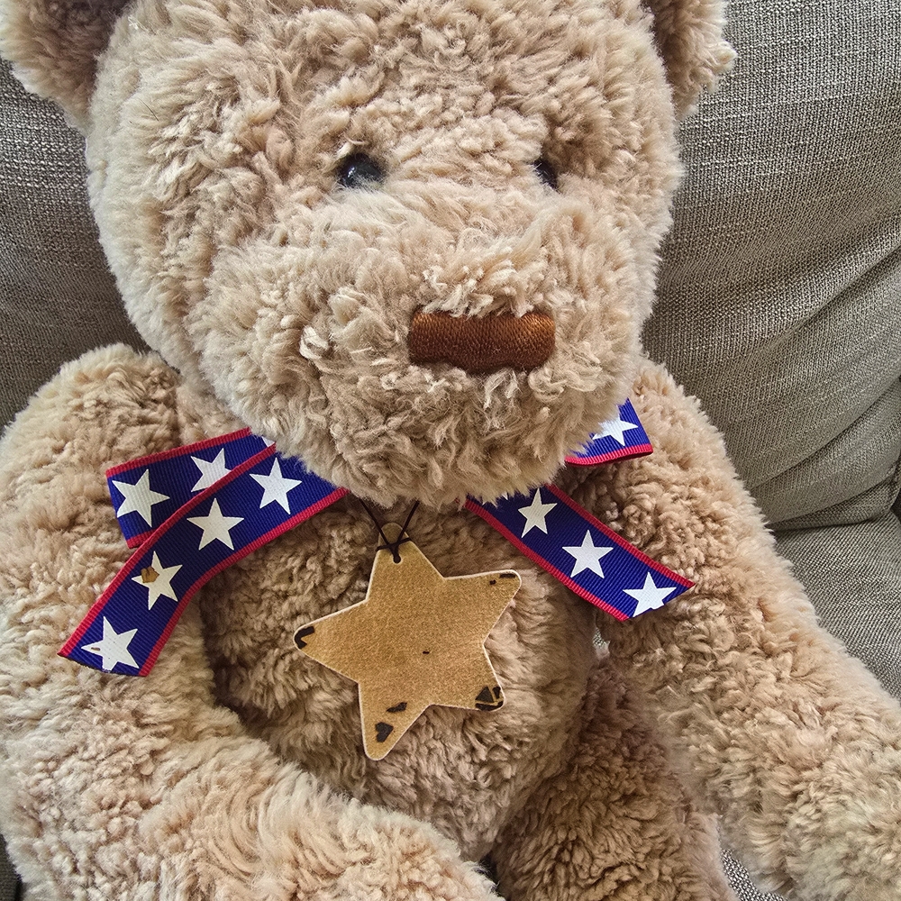 100th Anniversay GUND Bear with Star Ribbon